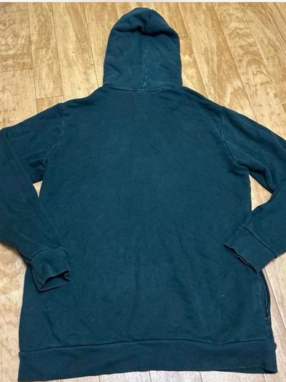 adidas Trefoil Pullover Hoodie in Teal Green - Picture 4 of 7